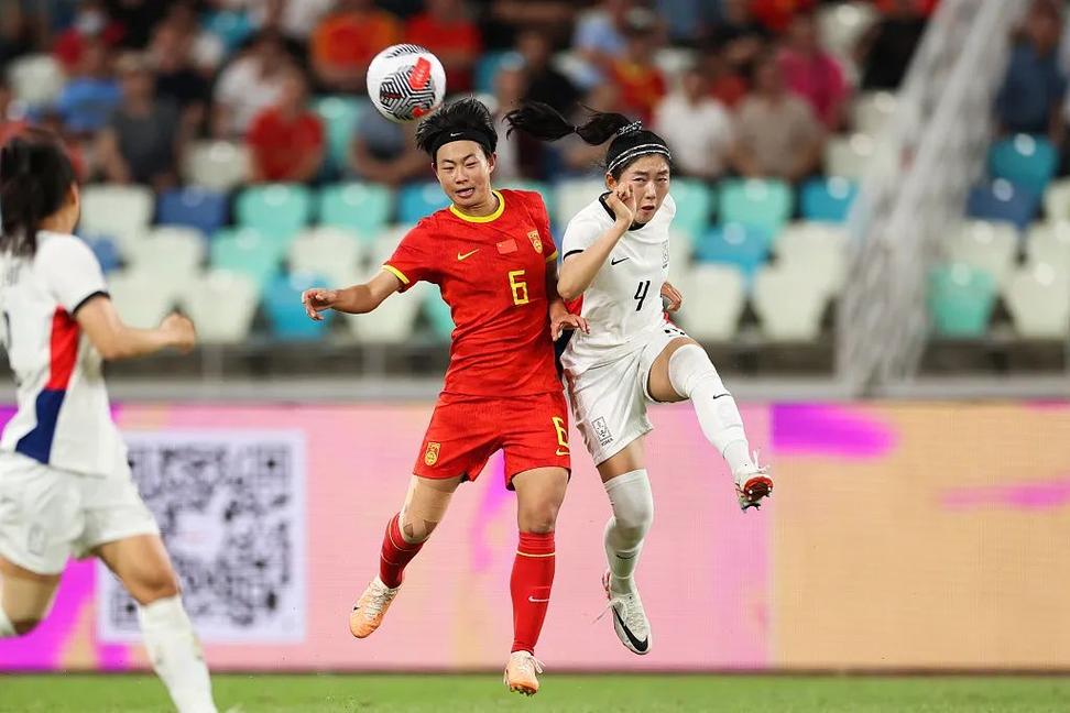 中国女足对韩国女足