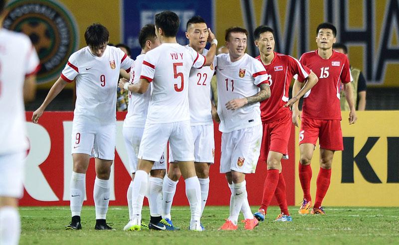 男足东亚杯中国vs朝鲜