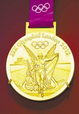 2012年伦敦奥运会奖牌图片
